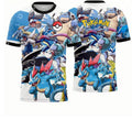 Water Type Graphic T-Shirt – Men's Unisex Anime Tee | ICO Trainer Threads